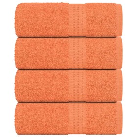 Toallas de mano FROGN 4 uds naranja 30x30 cm 360 g/m² en Toallas | Comprar online en Foru.es