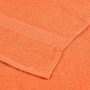 Toallas de sauna FROGN 4 uds naranja 80x200 cm 360 g/m² en Toallas | Comprar online en Foru.es