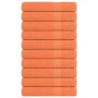 Toallas de sauna FROGN 10 uds naranja 80x200 cm 360 g/m² en Toallas | Comprar online en Foru.es