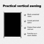 Estor enrollable de exterior gris antracita 150x270 cm en Toldos | Comprar online en Foru.es
