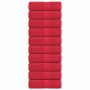 Toallas de mano FROGN 10 uds rojo 30x30 cm 360 g/m² en Toallas | Comprar online en Foru.es