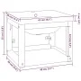 Estructura de baño con lavabo incorporado hierro negro de vidaXL, Tocadores de baño - Ref: Foro24-3101382, Precio: 142,94 €, ...