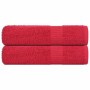 Toallas de mano FROGN 2 uds rojo 50x100 cm 360 g/m² en Toallas | Comprar online en Foru.es