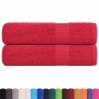 Toallas de mano FROGN 2 uds rojo 50x100 cm 360 g/m² en Toallas | Comprar online en Foru.es