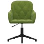 Silla de oficina giratoria de terciopelo verde claro de vidaXL, Sillas de oficina - Ref: Foro24-344859, Precio: 93,57 €, Desc...