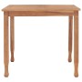 Mesa de jardín de madera maciza de teca 85x85x75 cm de vidaXL, Mesas de jardín - Ref: Foro24-315464, Precio: 177,08 €, Descue...