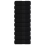 Toallas de invitados FROGN 10 uds negro 30x50 cm 360 g/m² en Toallas | Comprar online en Foru.es