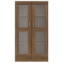 Vitrina madera contrachapada roble marrón 82,5x30,5x150 cm de vidaXL, Librerías y estanterías - Ref: Foro24-815119, Precio: 1...