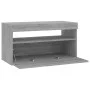 Mueble de TV con luces LED gris Sonoma 75x35x40 cm de vidaXL, Muebles TV - Ref: Foro24-815125, Precio: 50,34 €, Descuento: %