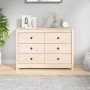 Aparador de madera maciza de pino 100x40x72 cm de vidaXL, Aparadores - Ref: Foro24-821764, Precio: 135,69 €, Descuento: %