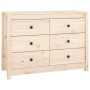 Aparador de madera maciza de pino 100x40x72 cm de vidaXL, Aparadores - Ref: Foro24-821764, Precio: 135,69 €, Descuento: %
