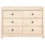 Aparador de madera maciza de pino 100x40x72 cm de vidaXL, Aparadores - Ref: Foro24-821764, Precio: 133,91 €, Descuento: %