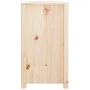 Aparador de madera maciza de pino 100x40x72 cm de vidaXL, Aparadores - Ref: Foro24-821764, Precio: 133,91 €, Descuento: %