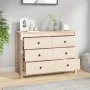 Aparador de madera maciza de pino 100x40x72 cm de vidaXL, Aparadores - Ref: Foro24-821764, Precio: 133,91 €, Descuento: %