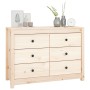Aparador de madera maciza de pino 100x40x72 cm de vidaXL, Aparadores - Ref: Foro24-821764, Precio: 135,69 €, Descuento: %