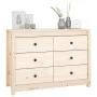 Aparador de madera maciza de pino 100x40x72 cm de vidaXL, Aparadores - Ref: Foro24-821764, Precio: 133,91 €, Descuento: %