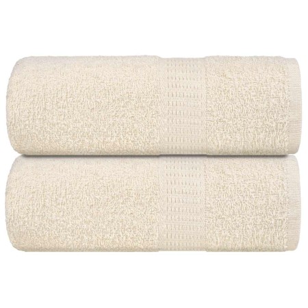 Toallas de mano FROGN 2 uds crema 30x30 cm 360 g/m² en Toallas | Comprar online en Foru.es