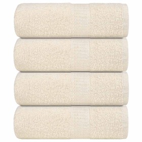 Toallas de baño FROGN 4 uds crema 30x30 cm 360 g/m² en Toallas | Comprar online en Foru.es