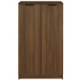 Mueble zapatero madera contrachapada marrón roble 59x35x100 cm de vidaXL, Armarios y almacenamiento - Ref: Foro24-817110, Pre...