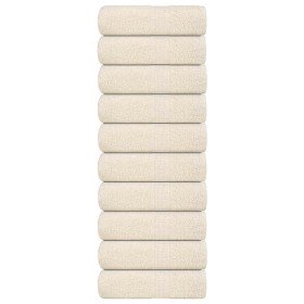 Toallas de invitados FROGN 10 uds crema 30x50 cm 360 g/m² en Toallas | Comprar online en Foru.es