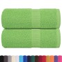 Toallas de mano FROGN 2 uds verde manzana 30x30 cm 360 g/m² en Toallas | Comprar online en Foru.es
