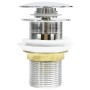 Lavabo empotrado con grifo cerámica blanco 61x39x18 cm de vidaXL, Lavabos - Ref: Foro24-148624, Precio: 170,92 €, Descuento: %