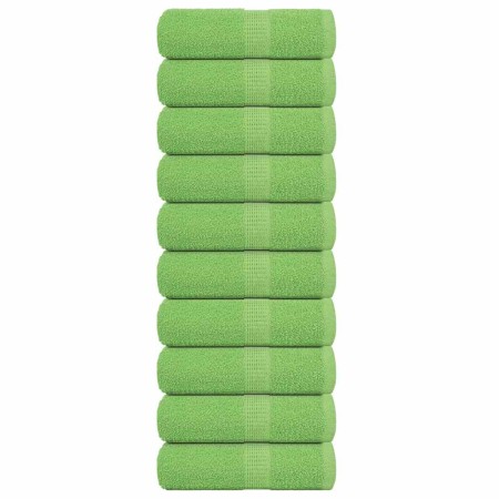 Toallas de mano FROGN 10 uds verde manzana 30x30 cm 360 g/m² en Toallas | Comprar online en Foru.es