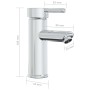 Lavabo empotrado con grifo cerámica blanco 61x39x18 cm de vidaXL, Lavabos - Ref: Foro24-148624, Precio: 170,92 €, Descuento: %