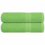 Toallas de mano FROGN 2 uds verde manzana 50x100 cm 360 g/m² en Toallas | Comprar online en Foru.es