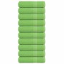 Toallas de mano FROGN 10 uds verde manzana 50x100 cm 360 g/m² en Toallas | Comprar online en Foru.es