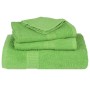 Toallas de ducha FROGN 2 uds verde manzana 70x140 cm 360 g/m² en Toallas | Comprar online en Foru.es