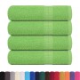 Toallas de ducha FROGN 4 uds verde manzana 70x140 cm 360 g/m² en Toallas | Comprar online en Foru.es