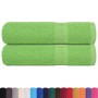 Toallas de baño FROGN 2 uds verde manzana 100x150 cm 360 g/m² en Toallas | Comprar online en Foru.es