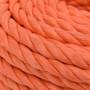 Cuerda de trabajo polipropileno naranja 14 mm 50 m de vidaXL, Sogas y cuerdas metálicas - Ref: Foro24-152944, Precio: 32,25 €...