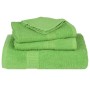 Toallas de sauna FROGN 2 uds verde manzana 80x200 cm 360 g/m² en Toallas | Comprar online en Foru.es