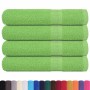 Toallas de sauna FROGN 4 uds verde manzana 80x200 cm 360 g/m² en Toallas | Comprar online en Foru.es