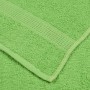 Toallas de sauna FROGN 10 uds verde manzana 80x200 cm 360 g/m² en Toallas | Comprar online en Foru.es