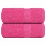 Toallas de invitados FROGN 2 uds rosa 30x50 cm 360 g/m² en Toallas | Comprar online en Foru.es
