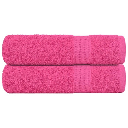 Toallas de mano FROGN 2 uds rosa 50x100 cm 360 g/m² en Toallas | Comprar online en Foru.es