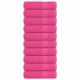 Toallas de mano FROGN 10 uds rosa 50x100 cm 360 g/m² en Toallas | Comprar online en Foru.es