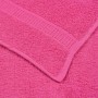 Toallas FROGN 2 uds rosa 100x200 cm 360 g/m² en Toallas | Comprar online en Foru.es