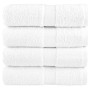 Toallas de baño premium SOLUND, 4 uds, blancas, 30 x 30 cm, 600 g/m² en Toallas | Comprar online en Foru.es