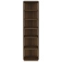 Zapatero madera contrachapada color roble marrón 27,5x27x102 cm de vidaXL, Zapateros y organizadores de calzado - Ref: Foro24...