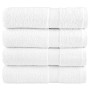 Toallas de baño SOLUND 4 uds blanco 100x150 cm 600 gsm en Toallas | Comprar online en Foru.es