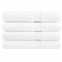 Toallas de sauna SOLUND 4 uds blanco 80x200 cm 600 gsm en Toallas | Comprar online en Foru.es