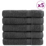 Toallas premium SOLUND 25 uds antracita 100x200 cm 600 gsm en Toallas | Comprar online en Foru.es