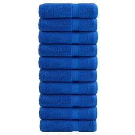 Toallas de mano SOLUND 10 uds azul 50x100 cm 600 gsm en Toallas | Comprar online en Foru.es
