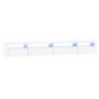 Mueble de TV con luces LED blanco 270x35x40 cm de vidaXL, Muebles TV - Ref: Foro24-3152746, Precio: 190,25 €, Descuento: %
