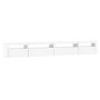 Mueble de TV con luces LED blanco 270x35x40 cm de vidaXL, Muebles TV - Ref: Foro24-3152746, Precio: 190,25 €, Descuento: %
