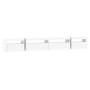 Mueble de TV con luces LED blanco 270x35x40 cm de vidaXL, Muebles TV - Ref: Foro24-3152746, Precio: 190,25 €, Descuento: %